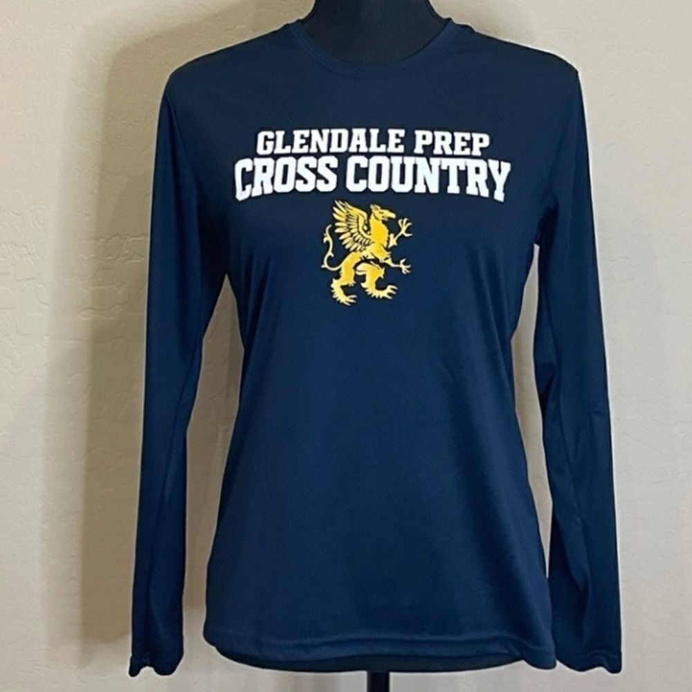 Dry Fit long Sleeve Glendale, Arizona Cross Country Team Shirt